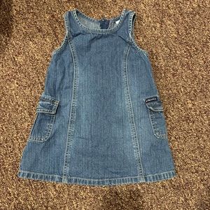 Baby jean dress